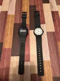 CASIO F-91W MQ-24 セット　フィルム装着済み