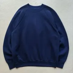 90s FRUIT OF THE LOOM ラグラン ソリッド スウェット L