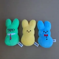 ピープス Peeps マスコット ぬいぐるみ 3個セット
