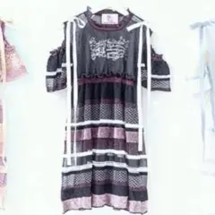 k*i様 rurumu:新品未使用22SSジャンパースカート エプロンワンピース