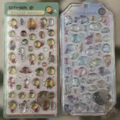 コジコジ らめーる　ボンボンドロップシール 2枚セット