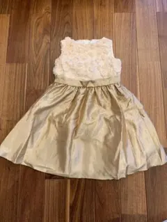 Catherine Cottage ドレス 140cm ベージュ・ゴールド