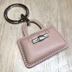 LONGCHAMP バッグ型キーホルダー ピンクのサムネイル