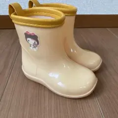 サンリオ　キティちゃん　薄オレンジ　くまキティ　長靴　レインシューズ　13cmのサムネイル