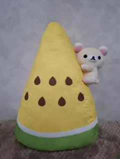 ★お値下げ★ リラックマ ひんやりスイカ ぬいぐるみ XL (コリラックマ付き)