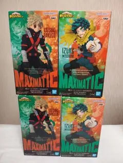 未開封 僕のヒーローアカデミア MAXIMATIC フィギュア 4体セット
