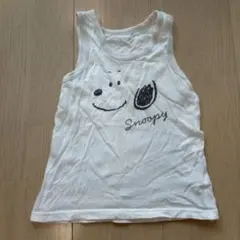 スヌーピータンクトップ ホワイト