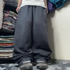 NIKE y2k バギー スウェットパンツ ブラック ストリート XL 00s