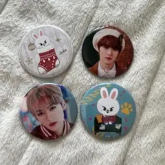 即発送　リノ　缶バッジ　セット