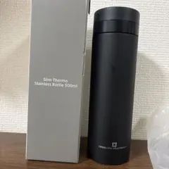 スリムサーモステンレスボトル 500ml ブラックのサムネイル