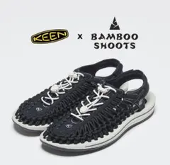 屋外未使用 KEEN ユニーク BAMBOO SHOOTS コラボ 27cm