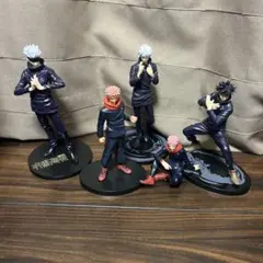 呪術廻戦フィギュア5体セット⭐︎おまけ付き