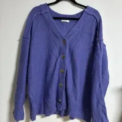 earth music&ecology ルーズ　ニットカーディガン