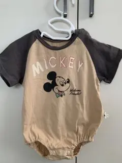ミッキーマウスロンパース 80