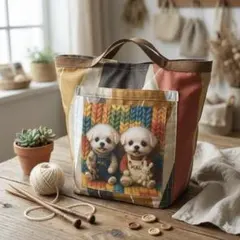 ポカポカ暖かマルチーズ/コンビニエコバッグ1980円のお品