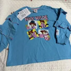 【新品】90cm ディズニー　ズートピア　長袖Tシャツ