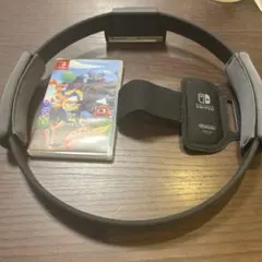 【美品】リングフィットアドベンチャー （ソフト＋リングコンレッグバンド セット）