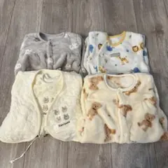 50〜60cm冬用コンビドレス　まとめ売り4点