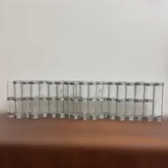 ドイツ ヴィンテージ ブロック アイス ガラス フラワーベース 花器花瓶