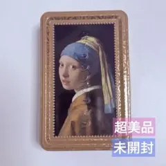 フェルメール展限定】 タイヨウノカンカン 真珠の耳飾りの少女缶 焼
