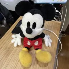 ミッキーマウス　ぬいぐるみ　ディズニー　レトロ