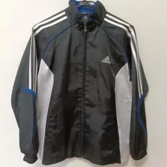 150 アディダス adidas アウター ウィンドブレーカー ジャケット 黒