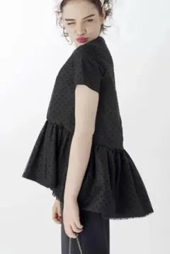 美品♡ Tsuruby MarikoOikawa♡雑誌掲載モデルフロッキードットのサムネイル