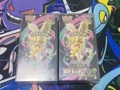 ポケモンカードゲーム MEGAドリームEX 2BOX シュリンクなし