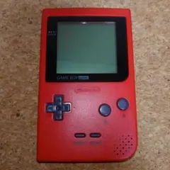 ゲームボーイポケット 赤 ジャンク