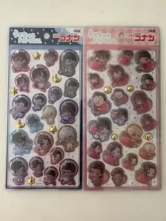 名探偵コナン うるちゅる POP SEAL シール 2点セット CRUX