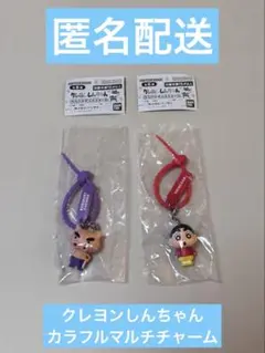 ＊大人気＊クレヨンしんちゃん カラフルマルチチャーム 2種セット