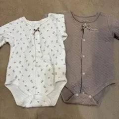 ロンパース肌着 2枚セット