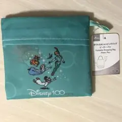 ピーターパン　エコバッグ　ディズニー100 レア　ショッピングバッグ