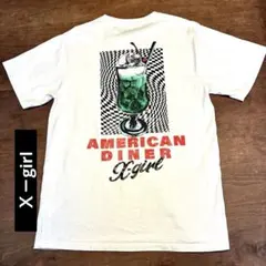 エックスガール　X-girl AMERICANDINNER クリームソーダのサムネイル