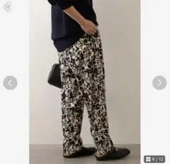 JOURNAL STANDARD relume バイカラーフラワーイージーパンツ