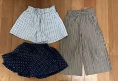 女の子　ショートパンツ　110㎝　まとめ売り