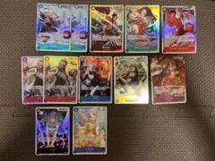 鳥*丸様 ワンピースカード リーダー SEC SR R パラレル まとめ売り