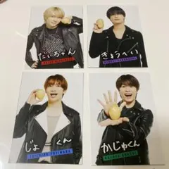 POTATO 厚紙カード なにわ男子 4枚セット