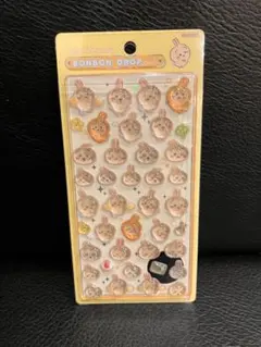 ちいかわ　うさぎ　ボンボンドロップシール