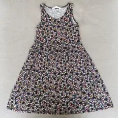 H&M 花柄ノースリーブワンピース 10Y