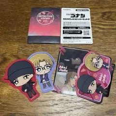 名探偵コナン ダイカットステッカー 赤井秀一 ジョディ ガチャ