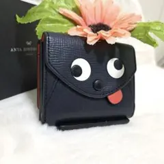 ✨極美品　付属品完備✨アニヤハインドマーチ　三つ折り　アイズ　顔　可愛いのサムネイル