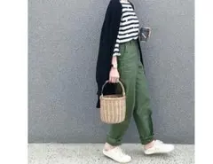 H&M ブラック ロングコート