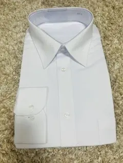 ホワイト 長袖ワイシャツ LL43-83