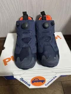 Reebok INSTAPUMP FURY ネイビー オレンジ（24cm）のサムネイル