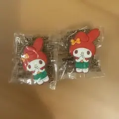 【レア】韓国セブンイレブン限定サンリオ マイメロディクロックスデコパーツジビッツ