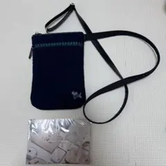 超美品　ファミリア×ピオヌンナル　スマホショルダー