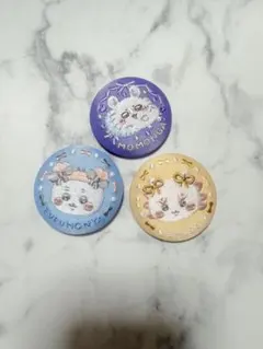 ちいかわ 刺繍缶バッジビスケット2