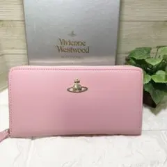 【新品未使用】Vivienne Westwood 長財布ピーチ