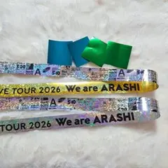 嵐 We are ARASHI 銀テ フル 2本セット 紙吹雪付